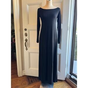 Vintage 90's Cosabella Viscose Spandex Jersey Long Maxi Dress Made in Italy